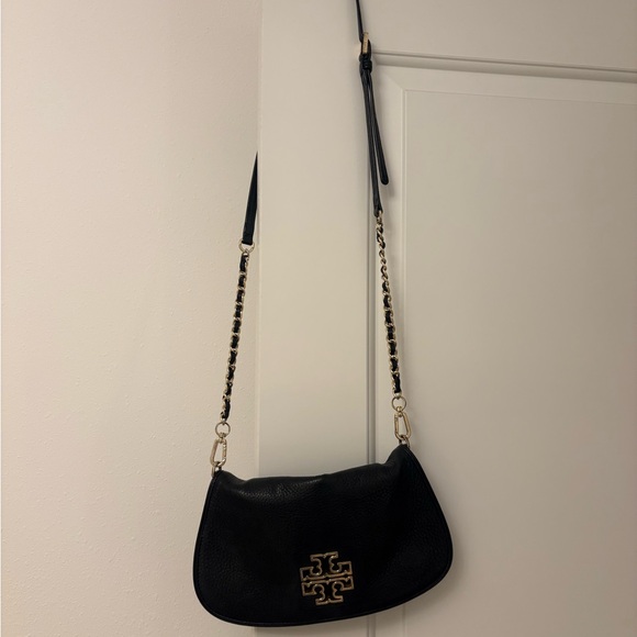 Tory Burch Black Leather Shoulder Bag - Picture 3 of 5